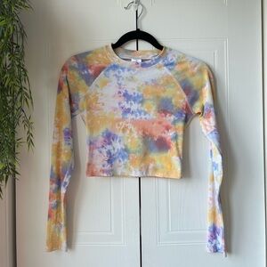 Multicolour Long sleeve workout top